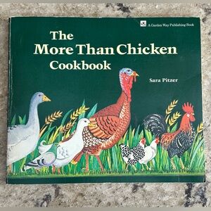 Vintage 1984 The More Than Chickens cookbook